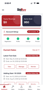 BidBuyZoom company mobile app